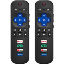 Telecomandă TV universală, pachet de 2, pentru Hisense, Philips, RCA și altele