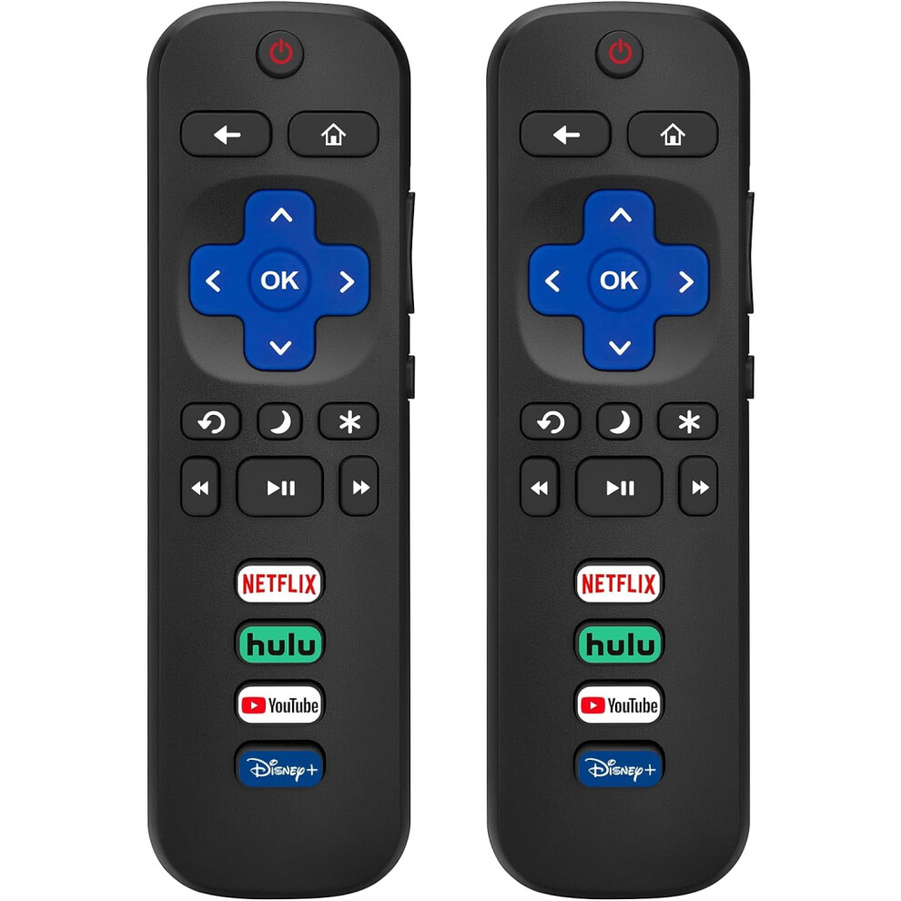 2-Pack Universal Tv Remote For Hisense, Philips, Rca & More 9450273216690