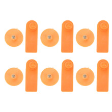 Ensemble d'étiquettes d'oreille pour cochons, 100 ensembles, étiquette d'oreille 5x2 cm, plastique