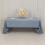 Rektangulär duk i satin, dusty blue, Lamour, 152 x 304 cm 1