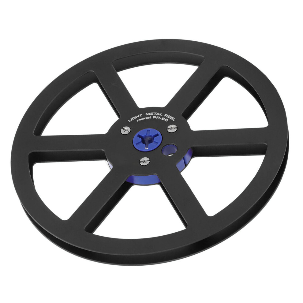 1/4In Aluminum 7In 6-Hole Take-Up Reel Black 7901393939393