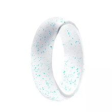 Bague unisexe en silicone hypoallergénique, taille 11