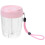 Boîte Médicamenteuse Rose Compartiments Étanches Transport 1