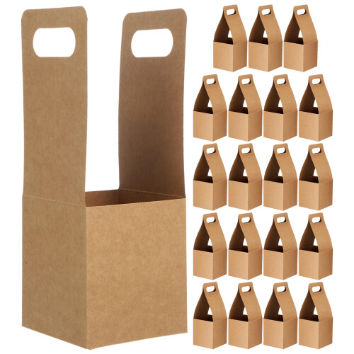 20Pièces Porte-Drink Jetable En Carton Confortable