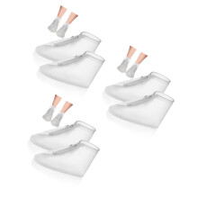 3Paires -Chaussures Imperméables Blanches PVC