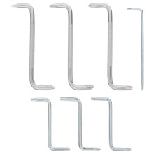 7Pcs Right Angle Phillip Head Screwdriver Set in Silver Carbon Steel