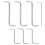7Pcs Right Angle Phillip Head Screwdriver Set in Silver Carbon Steel 1