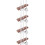 4Sets Pink Travel Spoon Fork Chopstick Set with Carrying Case 1