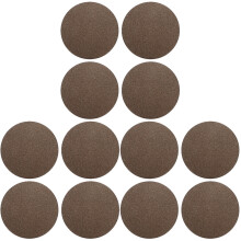 12Pcs Coffee ABS Car Wheel Hub Covers Easy Install Tire Hub Caps