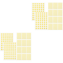 2 Pack Scrapbook Stickers Colorful Star Letter Decorations