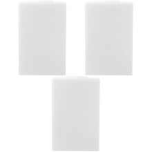 3Pcs White Glass Lampshade for Ceiling Light Pendant Lamp Shade Cover