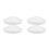 4Pcs Mushroom Style Ceiling Light Shades White Pc Flush Mount Cover 1