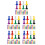 400Pcs Vibrant Plastic Game Counters for Kids Board Game Pawns 1
