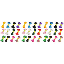Nylon Shamballa Cord Assorted Colors for Bracelet & Knotting Use
