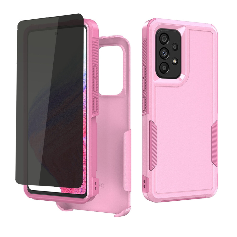 Xhy Moto G Play 2024 Case With Privacy Screen Protector 9450273248660