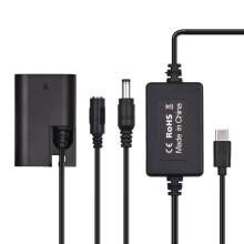 Batería ficticia PD USB-C DR-E6 para Canon EOS 5D/60D/70D/80D