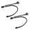 Câble d'alimentation Mini 6 broches vers double SATA 30 + 15 cm 1
