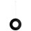 Acrylic Pendulum for Wall Clock Black Quartz Movement Repair 1
