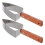 2Pcs Stainless Steel Melon Divider Tool with Sturdy Wooden Handle 1