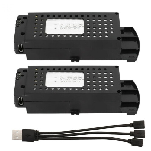 Μπαταρία λιθίου 2 τεμαχίων 3.7V3000mAh για τηλεκατευθυνόμενο drone