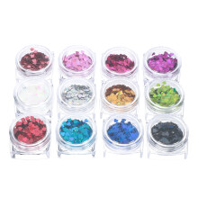 12 Boxes Valentine'S Day Nail Sequins For Women For Adornment