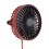 Usb1ventilateur Rouge Portable ABS Puissant Adapté Été 1