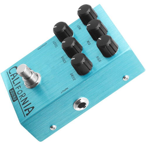 Pédale Delay Guitare Effet Stéréo Aluminium