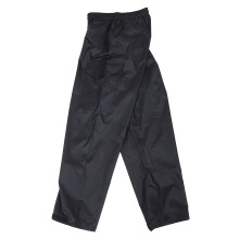 Women's waterproof rain suit pants black