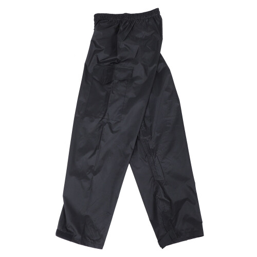 Women's waterproof rain suit pants black