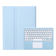 Custodia in pelle per tablet con tastiera Bluetooth rimovibile per