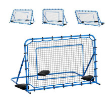 Voetbal Reboundnet-Duoku-193x121 cm-Aanpasbare Hoek Rebounder-Duurzame Stalen Constructie en PE Net