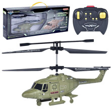 Jucărie elicopter RC – Jucărie de zbor de interior cu 2,5 canale, verde