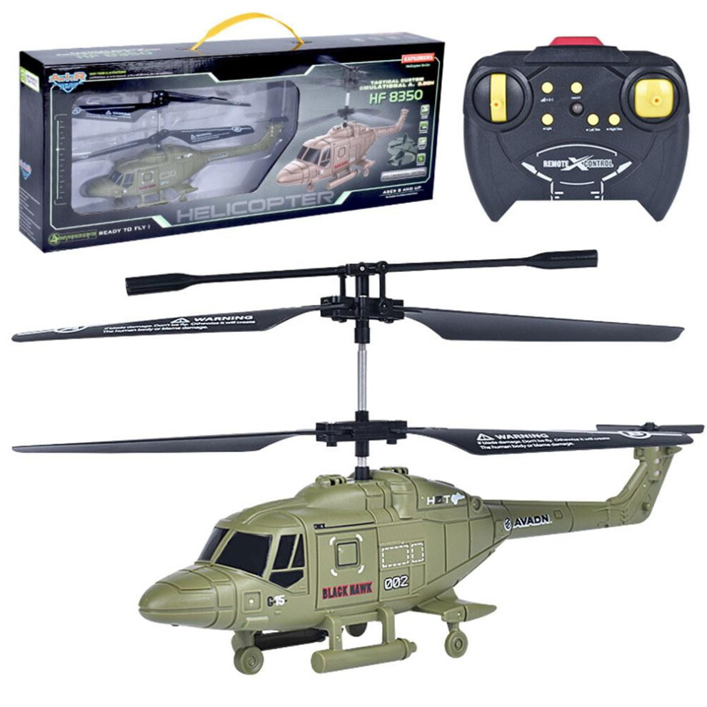 Rc Chinook Helicopter Military Model 2.5-Channel Green/Black 952399322747
