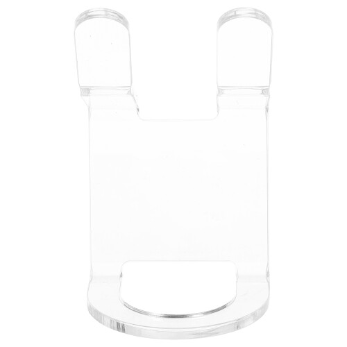 Clear Acrylic Kitchen Scoop Holder Universal No-Punch Wall Rack