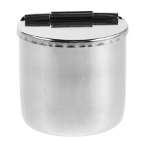 Dustproof Stainless Steel Nail Tool Sterilizer Organizer Silver