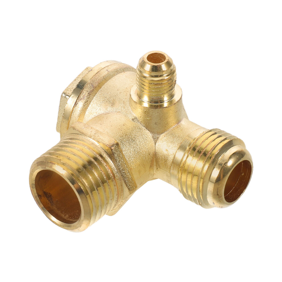 Leakproof Golden Alloy Air Compressor Check Valve For Workshop Use 3762328796405