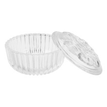 European Glass Storage Tank Decorative Jars With Lids Candy Bowl