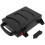 Black Plastic Wheelchair Battery Carrier Case Side Mount Storage 1