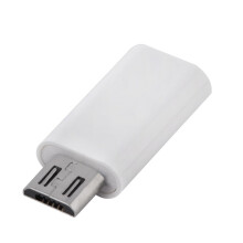 Adattatore da Micro USB a USB-C, in ABS, 2 in 1 per ricarica e trasferimento dati.