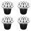 4Pièces Base Fixation Durable Pour Vase De Tombeau Multiusage 1