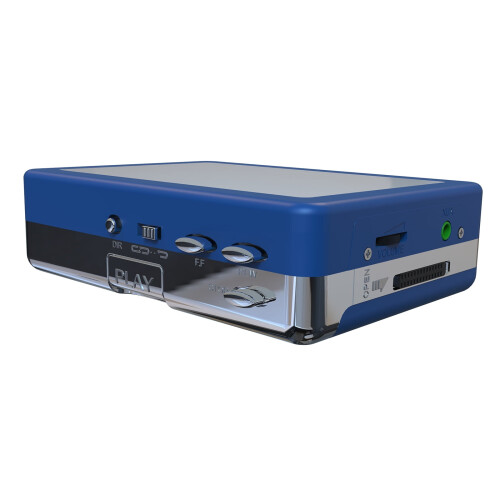 Leitor de cassetes portátil Bluetooth com reversão automática