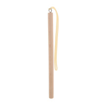 Beige Wooden Toy Plane Launching Rod with High-Elastic Rubber Band