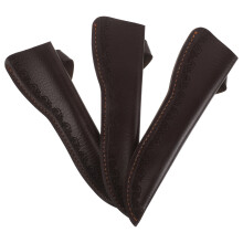 3Pcs Coffee PU Boning Sheaths, Kitchen Covers Set