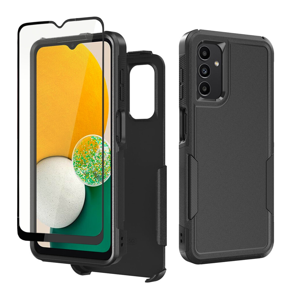 Xhy Galaxy A15 5G Case And Screen Protector Black 9170372543762