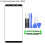 Utskiftingssett for frontglassskjerm til Samsung Galaxy Note 1