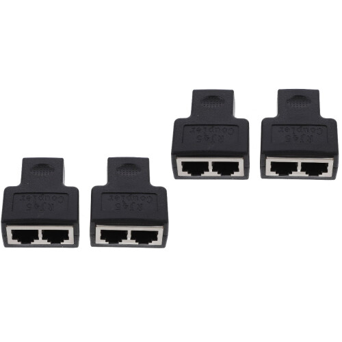 Διαχωριστής Ethernet RJ45 χωρίς επωνυμία, υποδοχή 1 προς 2