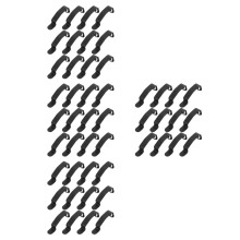 48Pcs Black Metal Car Air Filter Lid Clips Elastic Retainer Clamp Tool