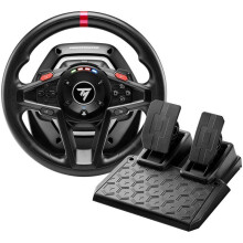 Pack Volant + Pedalensatz - THRUSTMASTER - T128 SimTask Farming - Kompatibel mit PC und PS5 - Schwarz