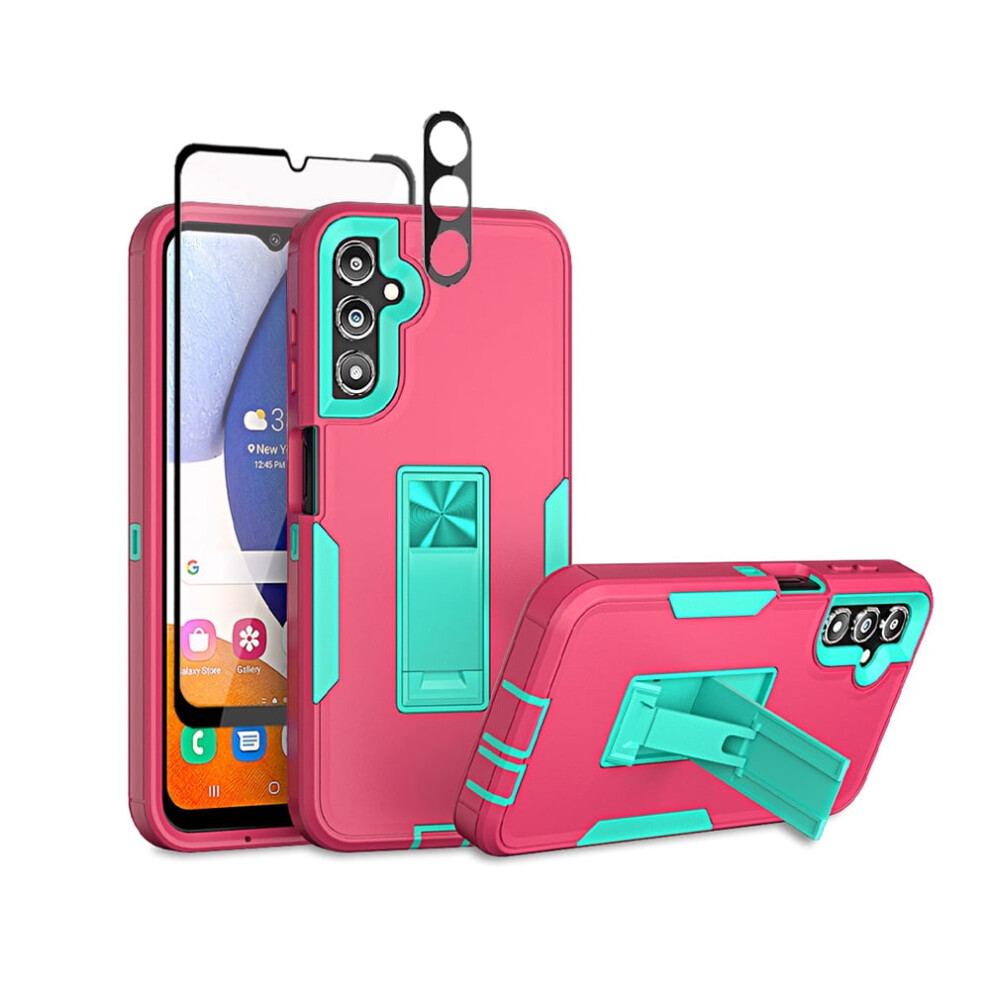 Xhy Samsung A14 5G Case With Tempered Glass Protector 9450273228334