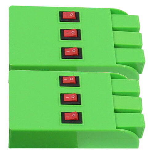 2Pièces Laser 3 Faisceaux Vert ABS Pour Expériences Physiques